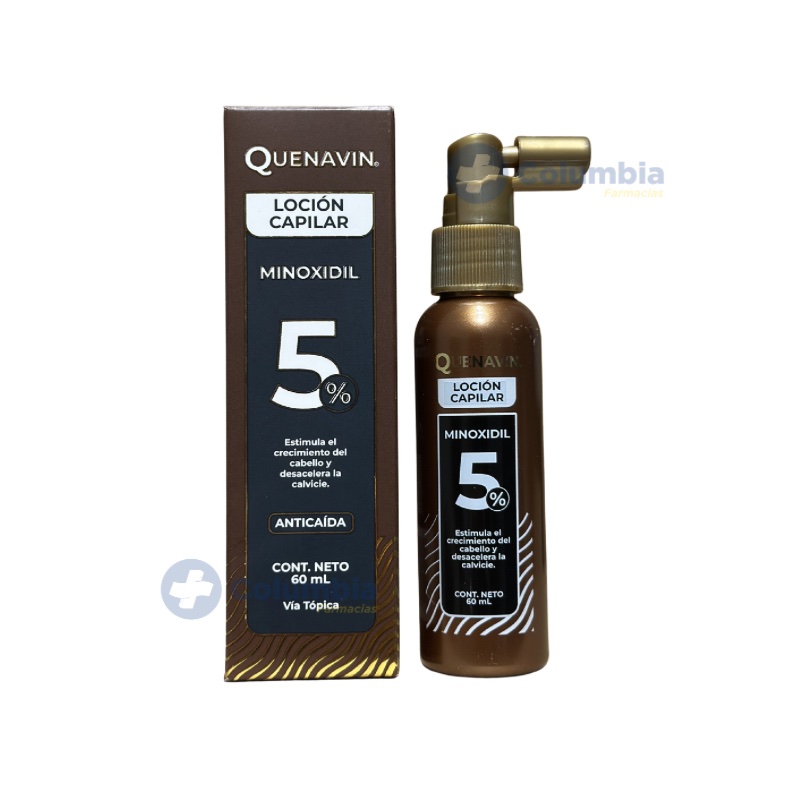 Quenavin loción capilar - Minoxidil 5%