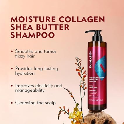 Shampoo Ecolchi Moisture Collagen Shea Butter de 750ML